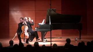 Debussy Cello Sonata, Julian Schwarz & Marika Bournaki LIVE 6/27/16