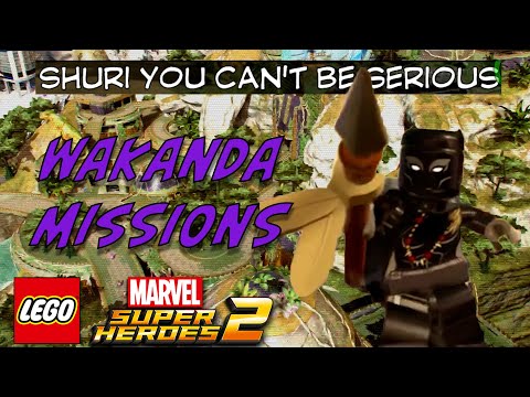 Unlock Shuri in LEGO Marvel Superheroes 2
