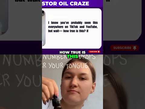 Castor Oil Trend  TikTok Hype vs  Real Health Benefits!