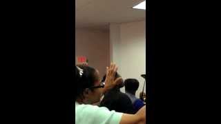 Sis. Diondra Washington sings Lord, It's In Your Hands