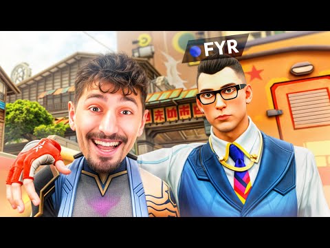 DAS BESTE DUO in VALORANT!? 🤩 IMMO LOBBY ZERSTÖREN mit @fyrrttv