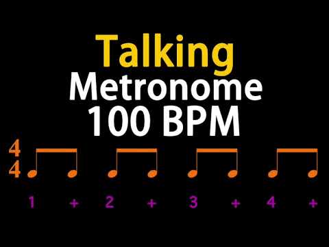 100BPM Talking Metronome (Eighth Note) 人聲節拍器