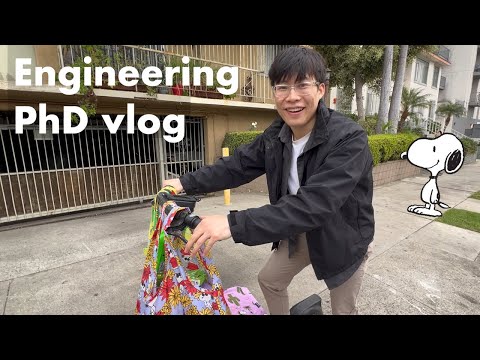 A Chaotic Week: Project Deadlines and Birthday Celebration | Engineering PhD Vlog