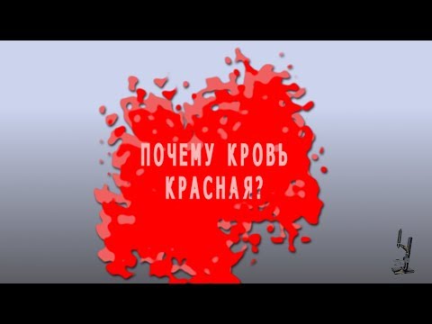 Кровь. Почему кровь красная ? Blood. Why is the blood red?