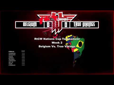 RTCW: Belgium vs. Vikings - Corona NationsCup III WB Semi-Finals - Lasher Shoutcast