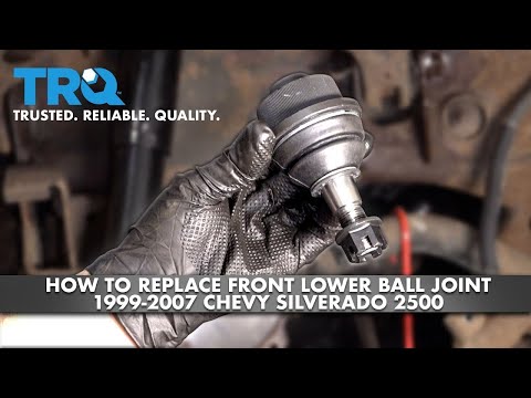 How To Replace Front Lower Ball Joint 1999-2007 Chevy Silverado 2500
