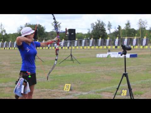 2013 Gator Cup - Women's Recurve Semifinals - Lorig v Gilbert