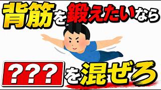 【筋トレ】背中を広げて厚くする背筋トレの雑学｜背筋トレは、同じ「引く」でも効く場所が変わる　#トリビア#豆知識#筋トレ