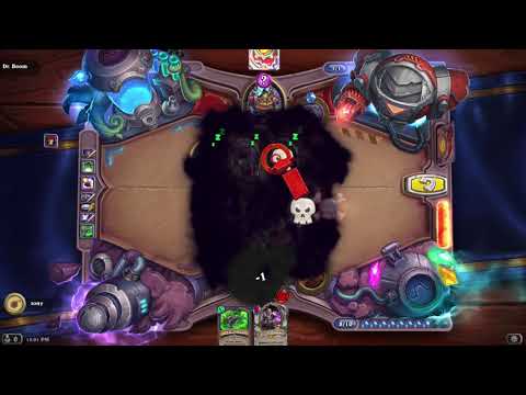 Puzzle Lab! Mirror Ride the Wave solution (Dr. Boom 2 of 4) - Hearthstone