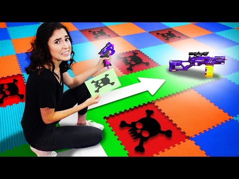 NERF Don't Pick The Wrong Path Challenge! Video