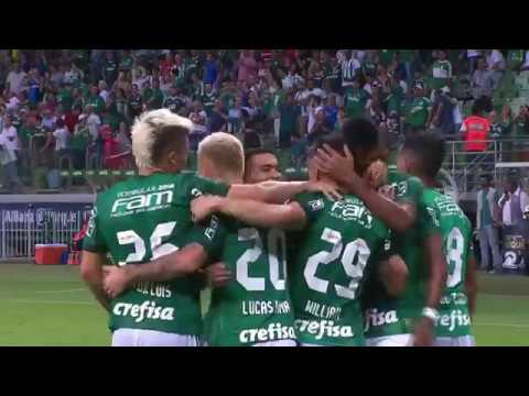 Melhores momentos de Palmeiras 3 x 1 Santo André (HD) 1ª rodada do Paulistão 2018
