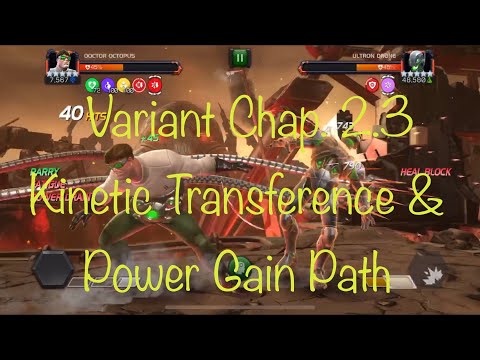 Variant Chap. 2.3 - Kinetic Transfer & Power Gain w/ Mordo, Sabretooth, IMIW, Redskull,Vulture,Rhino