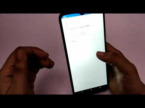 How to system update Moto e6s mobile, how to update system