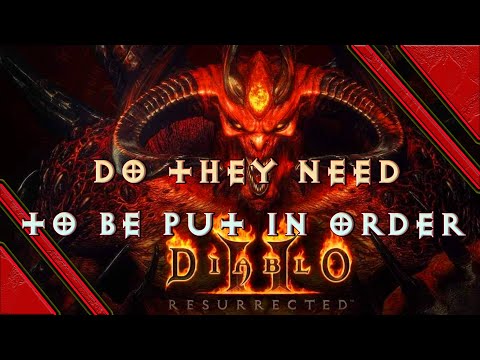 Diablo 2 Resurrected - Runewords how to make them - do the runes need to be put in in order