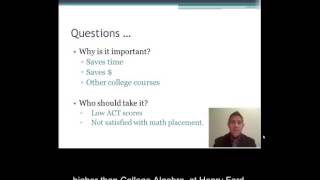 Introduction to the COMPASS Placement Exam Introduction to the COMPASS Placement Exam
