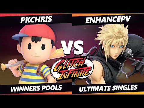 Glitch Infinite - PKChris (Ness) Vs. EnhancedPV (Cloud) - SSBU Ultimate Tournament