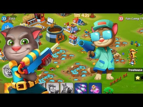 Talking Tom Camp Android Gameplay Walkthrough Part 30 - Talking Tom and Friend (Android, IOS)
