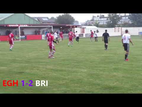 Egham Town 3-3 Brightlingsea Regent.  Emirates FA Cup 2nd Qualifying Round.  Sat22Sep2018