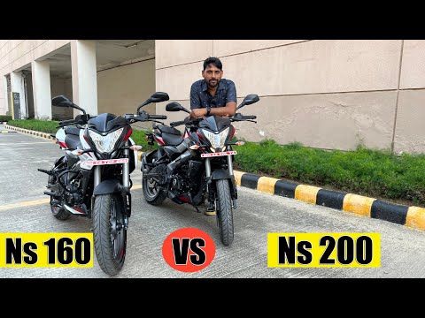2023 Bajaj Pulsar Ns 160 VS Bajaj Pulsar NS 200 E20 Which Is Better In Price Mileage Features