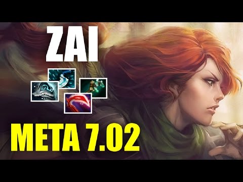 Windranger Shiva Guard Build Meta by Zai 7.02 - Epic Gameplay | Dota 2