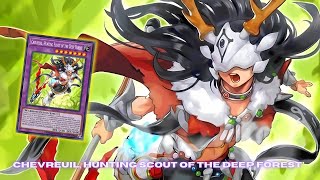 New Earth Warrior Fusion !! Chevreuil, Hunting Scout of the Deep Forest DECK NEW CARD - YUGIOH