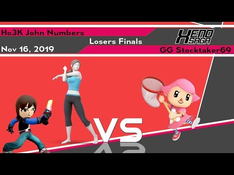 [Smash Ultimate] Xenosaga XXIX (L.Finals) - Ho3K John Numbers vs GG Stocktaker69