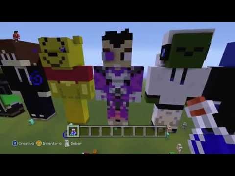 Minecraft: Xbox 360 Edition - Pixel Art en 3D de LuzuGames , Luh , VEGETTA777 , elrubius , Gona89