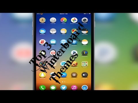 Top 3 Winterboard Themes iOS 8.4