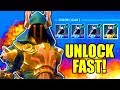 HOW TO UNLOCK GOLD ICE KING FAST! FORTNITE ICE KING CHALLENGES FORTNITE HOW TO UNLOCK ICE KING!