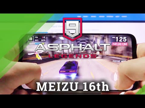 Asphalt 9 Game Test on Meizu 16th – Gaming Quality Checkup