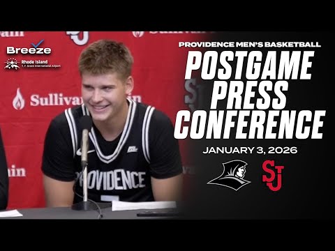 26.1.3 Providence MBB at St. John's Postgame Press Conference