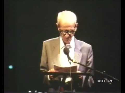 Giorgio Caproni, da "Il conte di Kevenhüller", 1986