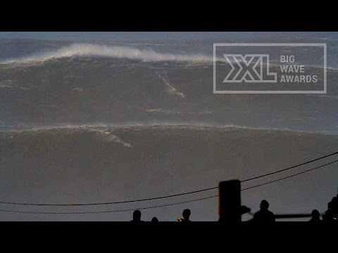 Benjamin Sanchis at Nazare - 2015 Billabong Ride of the Year Entry - XXL Big Wave Awards