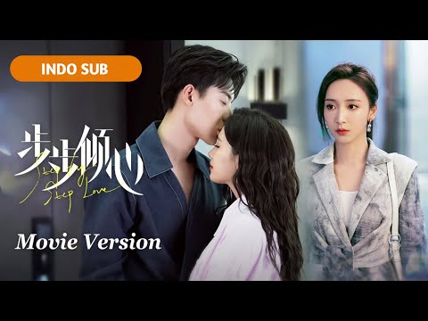 Versi Film Bos yang dingin & Cinderella ke kamar mandi berciuman mesra | step by step love 