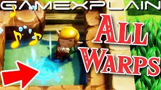 Zelda: Link&#39;s Awakening - How to Find All 10 Warp Points! (Nintendo Switch Guide &amp; Walkthrough)