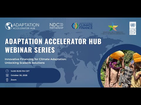 AAH Webinar Series | Innovative Financing for Climate Adaptation: Unlocking Scalable Solutions