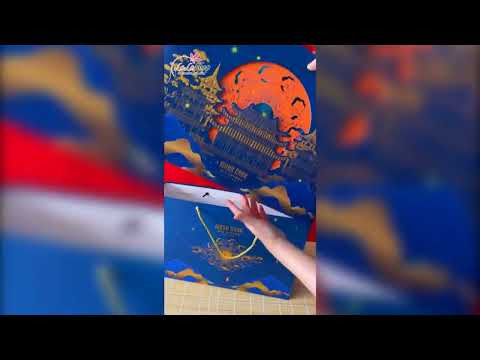 Hộp 4 Bánh Trung Thu Cung Đình Kèm Trà Tân Dân Lợi