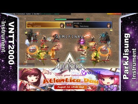 Titan 03/09/2017 AM: Semifinal - VNTT2000 vs ParkJisung - Atlantica Online