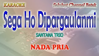 Download lagu SEGA HO DIPARGAULANMI ll KARAOKE BATAK ll SANTANA TRIO ll NADA PRIA B=DO mp3