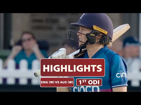 1st ODI | Highlights | Women's Ashes | England vs Australia | 12th July 2023