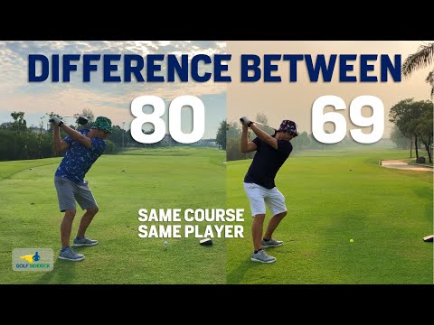 Difference Between Breaking 70 and Breaking 80 - Where To Pick Up Shots 69 v 80