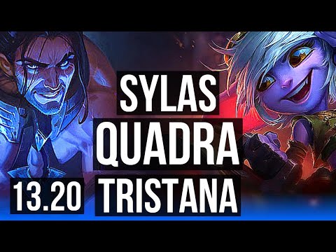 SYLAS vs TRIST (MID) | Comeback, Quadra, Legendary, 10/3/6, Rank 13 Sylas | KR Challenger | 13.20