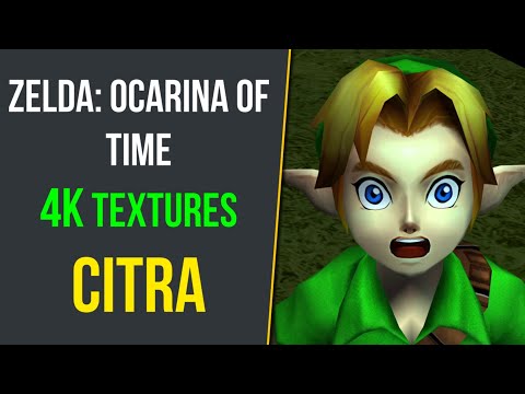 How to Install Zelda Ocarina of Time 4K Texture Pack in Citra 3DS Emulator