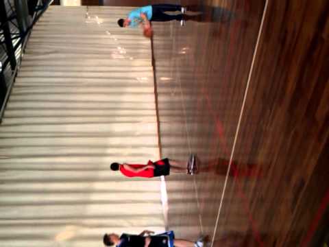 Entrenos de basquet al pavello de pardinyes