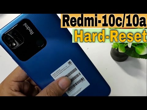 How To Xiaomi Redmi 10C Hard Reset |How To Xiaomi Redmi 10A Hard Reset miui 12.5