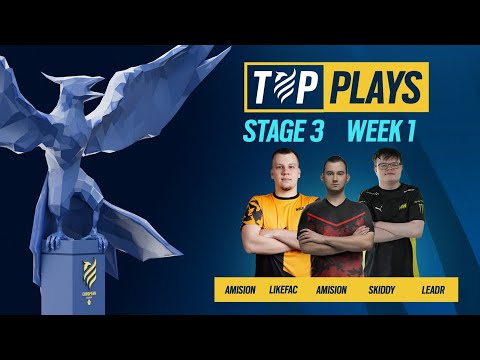 TOP PLAYS: Rainbow Six EU League 2022 - Stage 3 Week 1