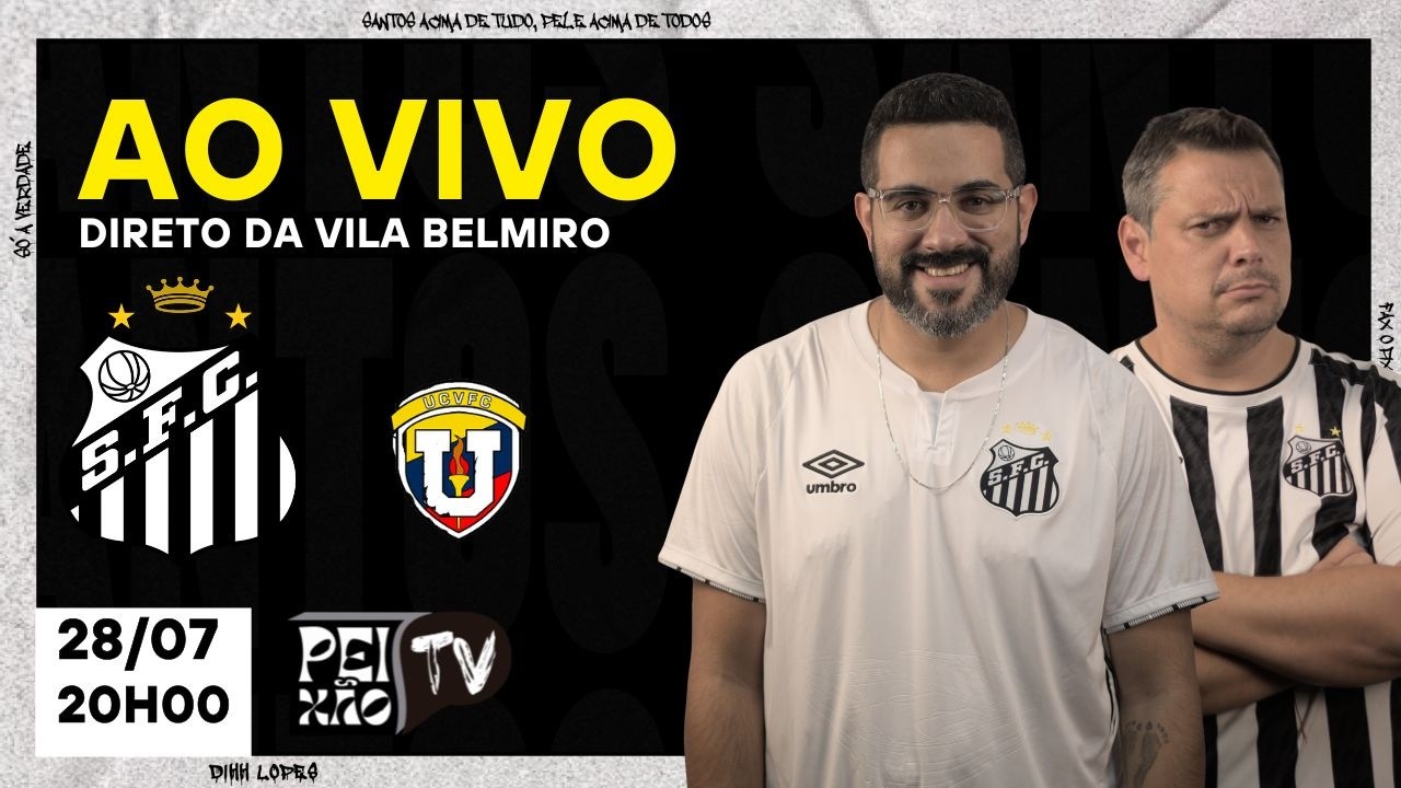 SANTOS E UCV - AO VIVO