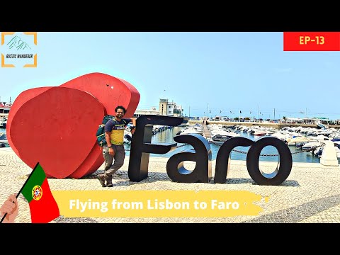 Flying from Lisbon to Faro | Madeira & Portugal Series Ep 13 | The Rustic Wanderer