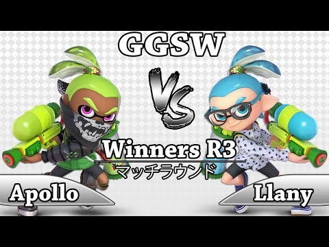 GGSW 119 - Apollo (Inkling) Vs Llany (Inkling) Smash Ultimate Winners R3