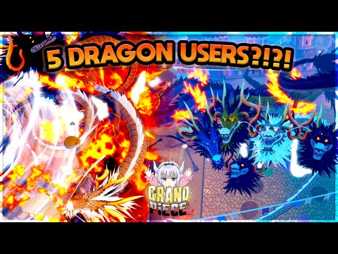 [GPO] 5 Dragon Users VS The Big Mom Raid | Raiding WholeCake With 5 Dragons | Grand Piece Online